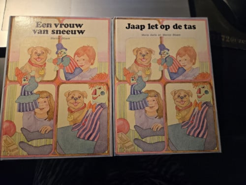 2 Boekjes: Een vrouw van sneeuw  en Jaap let op de tas  1975