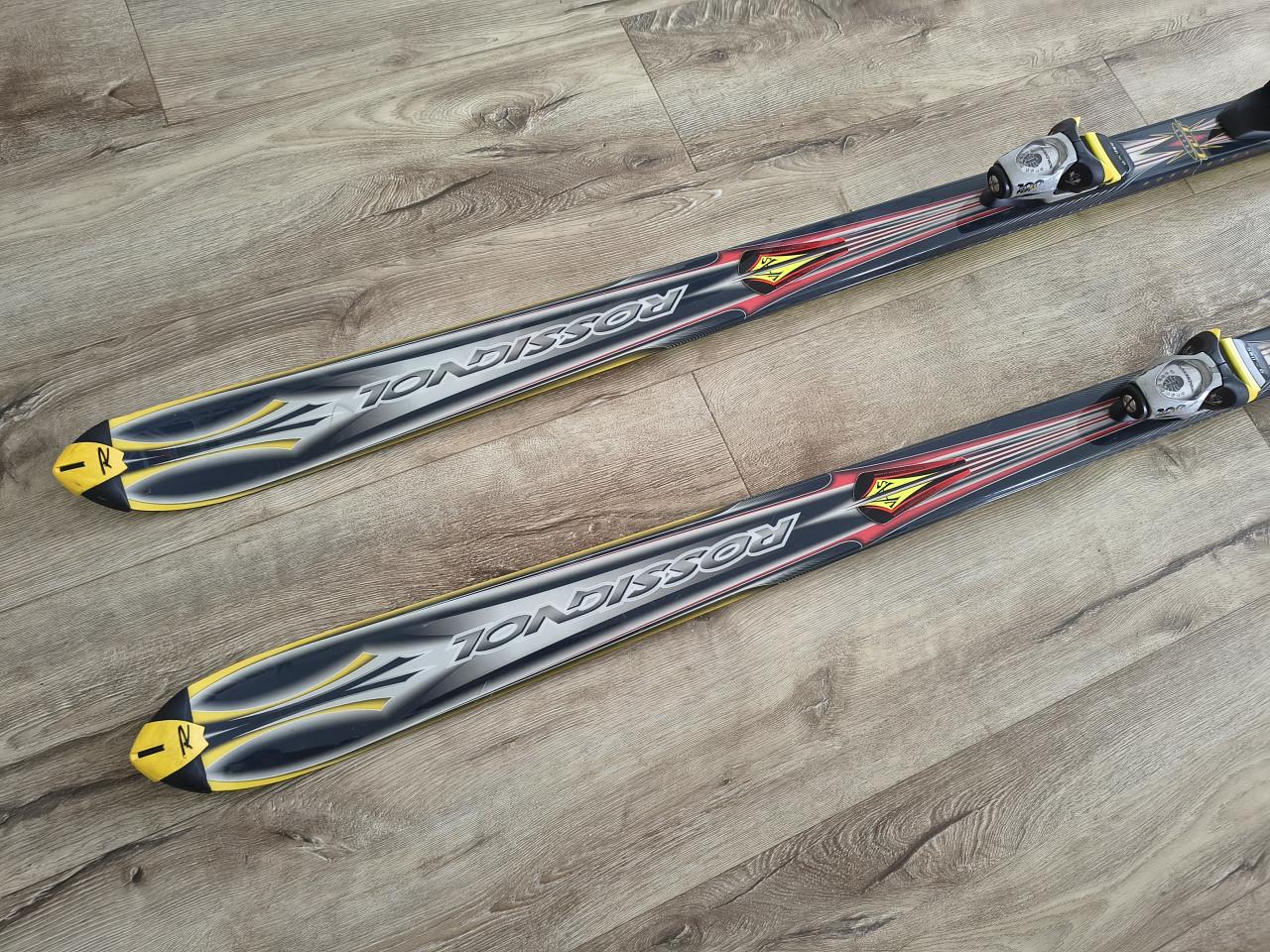 Rossignol cut 9.9 super ski's, 191. Rossignol cross cut ski.