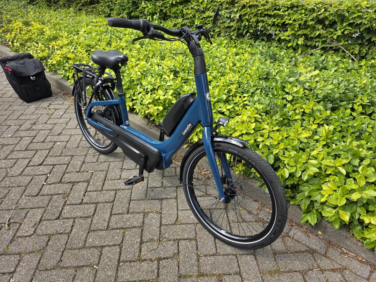 Zo goed als nieuwe Gazelle Easy Flow met Shimano middenmotor en 500wh accu