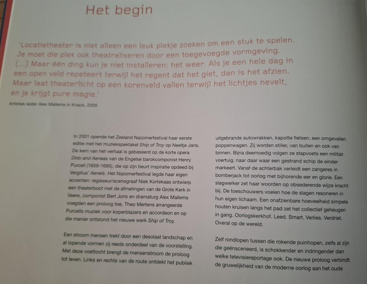 Zeeland Nazomerfestival – het landschap in de hoofdrol, door Marjon Sarneel