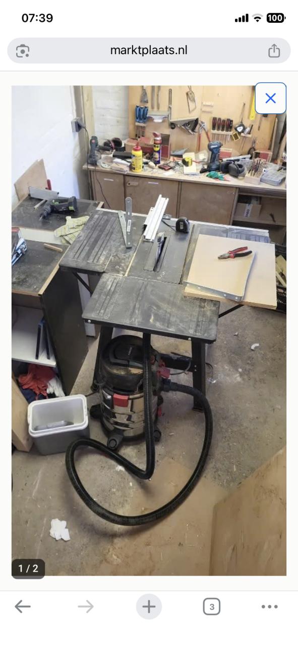 Zaagtafel parkside