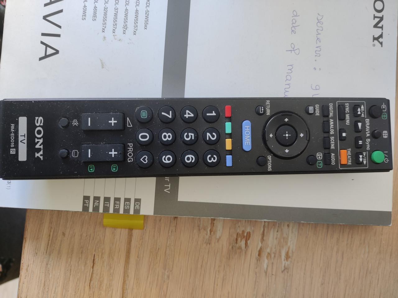 Sony Bravia LCD digital colour TV 40 inch