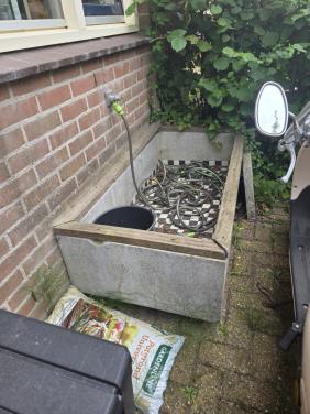 Granito wasbak voor buiten GROOT formaat