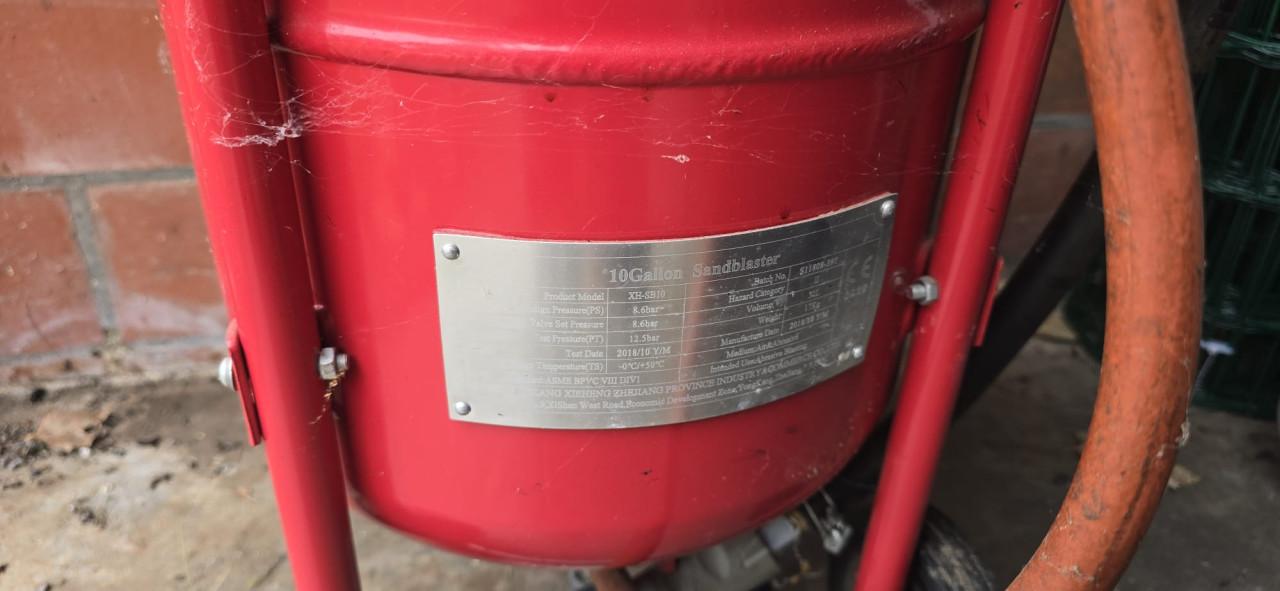 Straalketel HBM machines SBC10