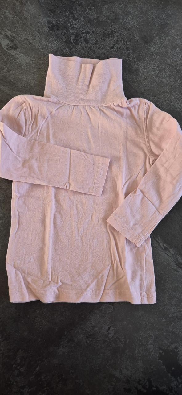 Zacht roze ski pully maat 98