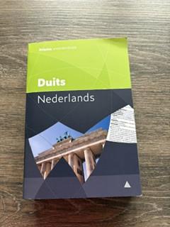 Te koop: woordenboek Duits Nederlands