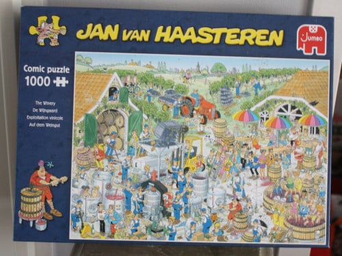 Puzzel jan van haasteren 1000 stukjes de wijngaard