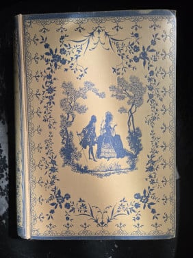 Boek: Van hoepelrok en pruikentooi 1939 gebonden boek 381 blz.
