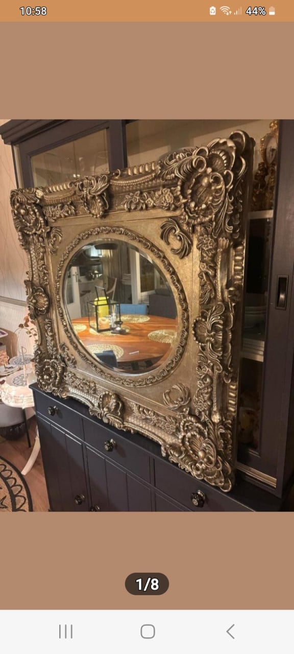 Prachtige grote Barok spiegel 250,-€