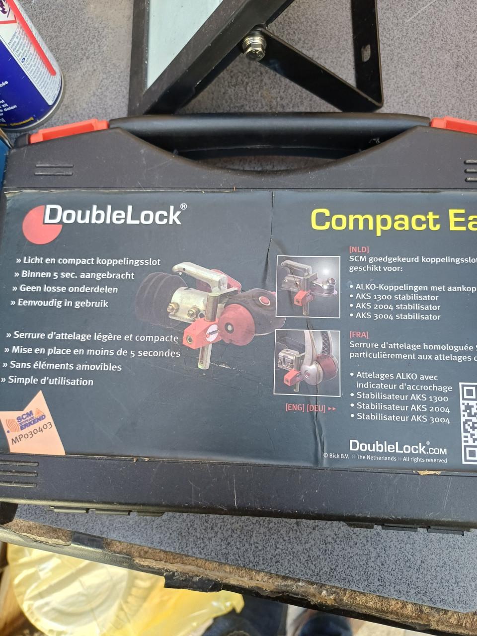 Doublelock geschikt voor AL-KO KOPPELING  aanhangwagen