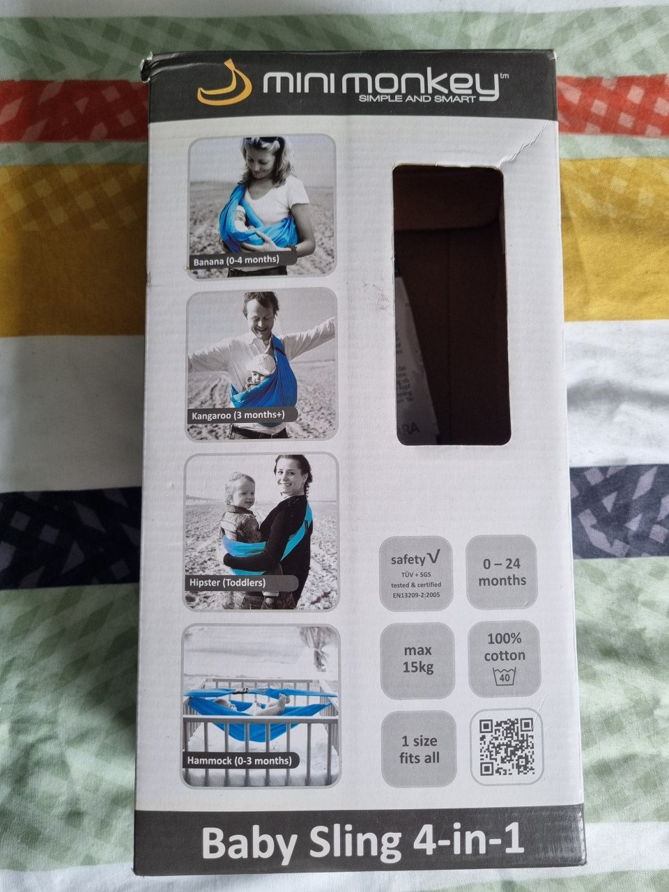 Te koop Minimonkey baby sling 4 in 1