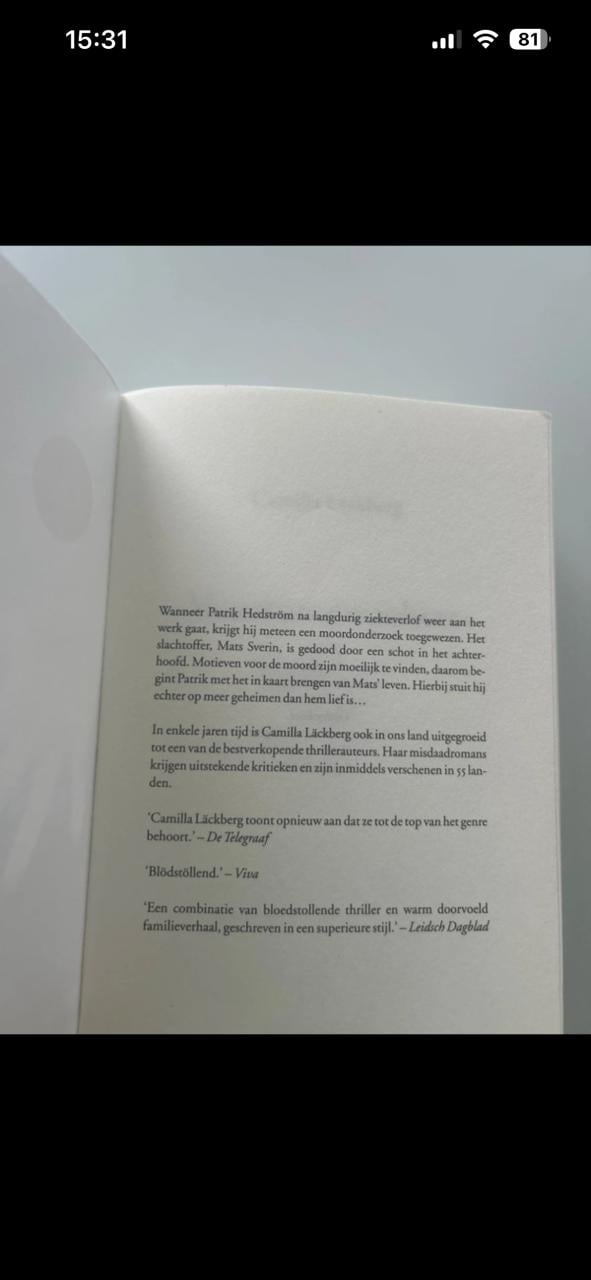 Camilla Lackberg – vuurtorenwachter