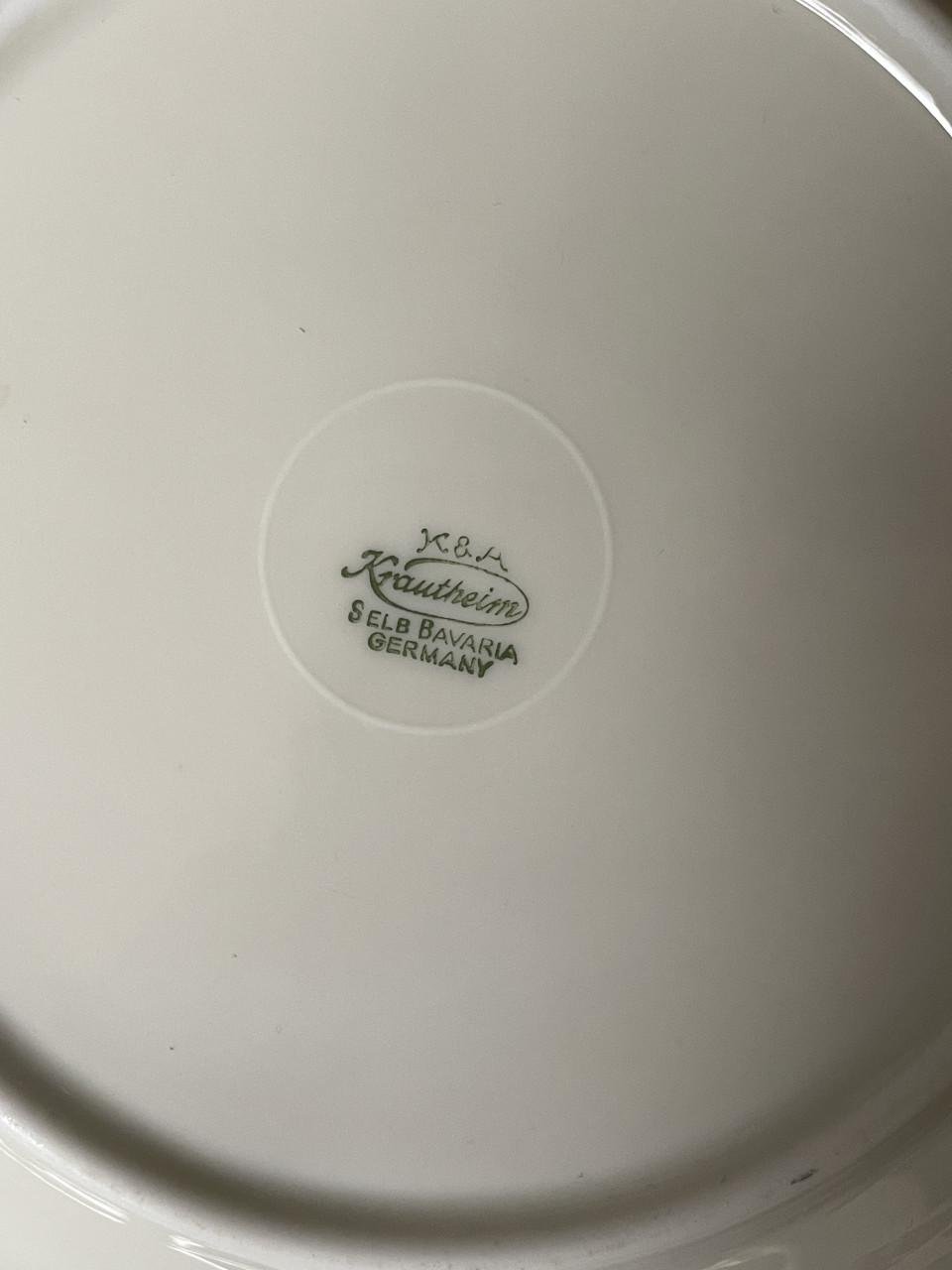 Bavaria Krautheim gebaks/ontbijtbordjes 6