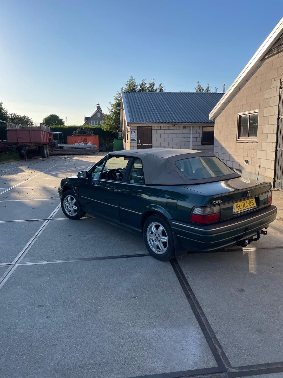 Rover 200-Serie 1.6 216 Cabrio 1997 Groen Neiuwe apk