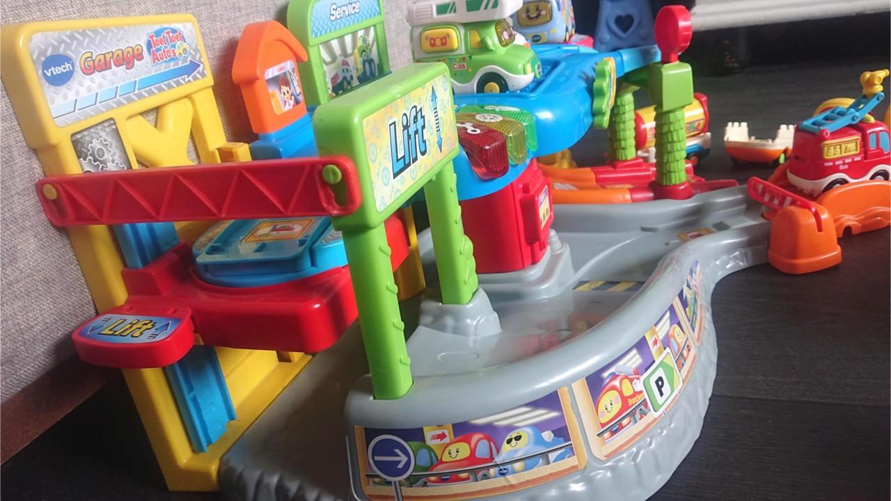 Auto garage Vtech Toet toet +20 auto's