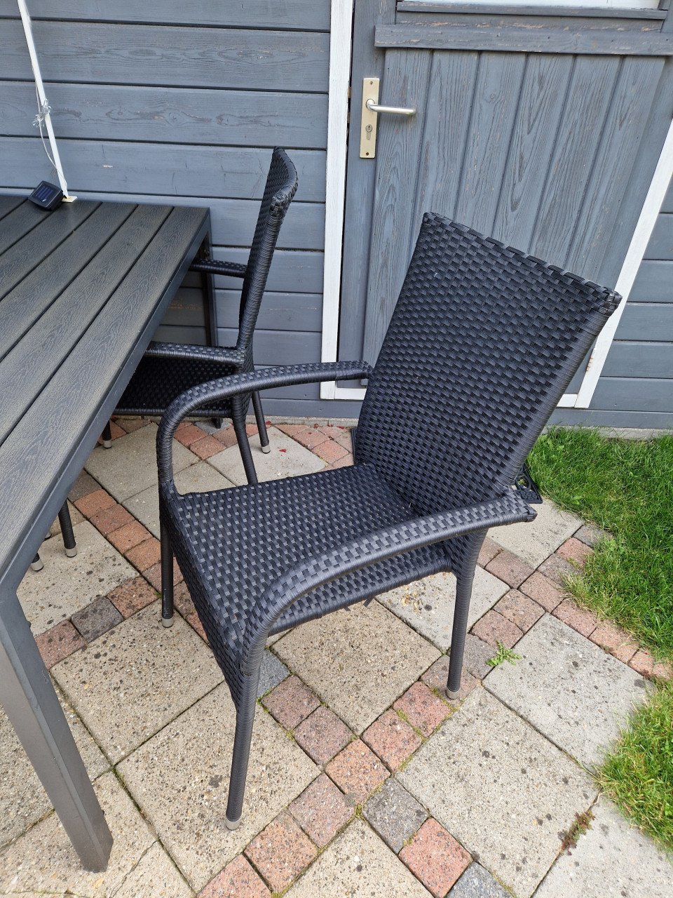 Tuintafel met 4 stoelen