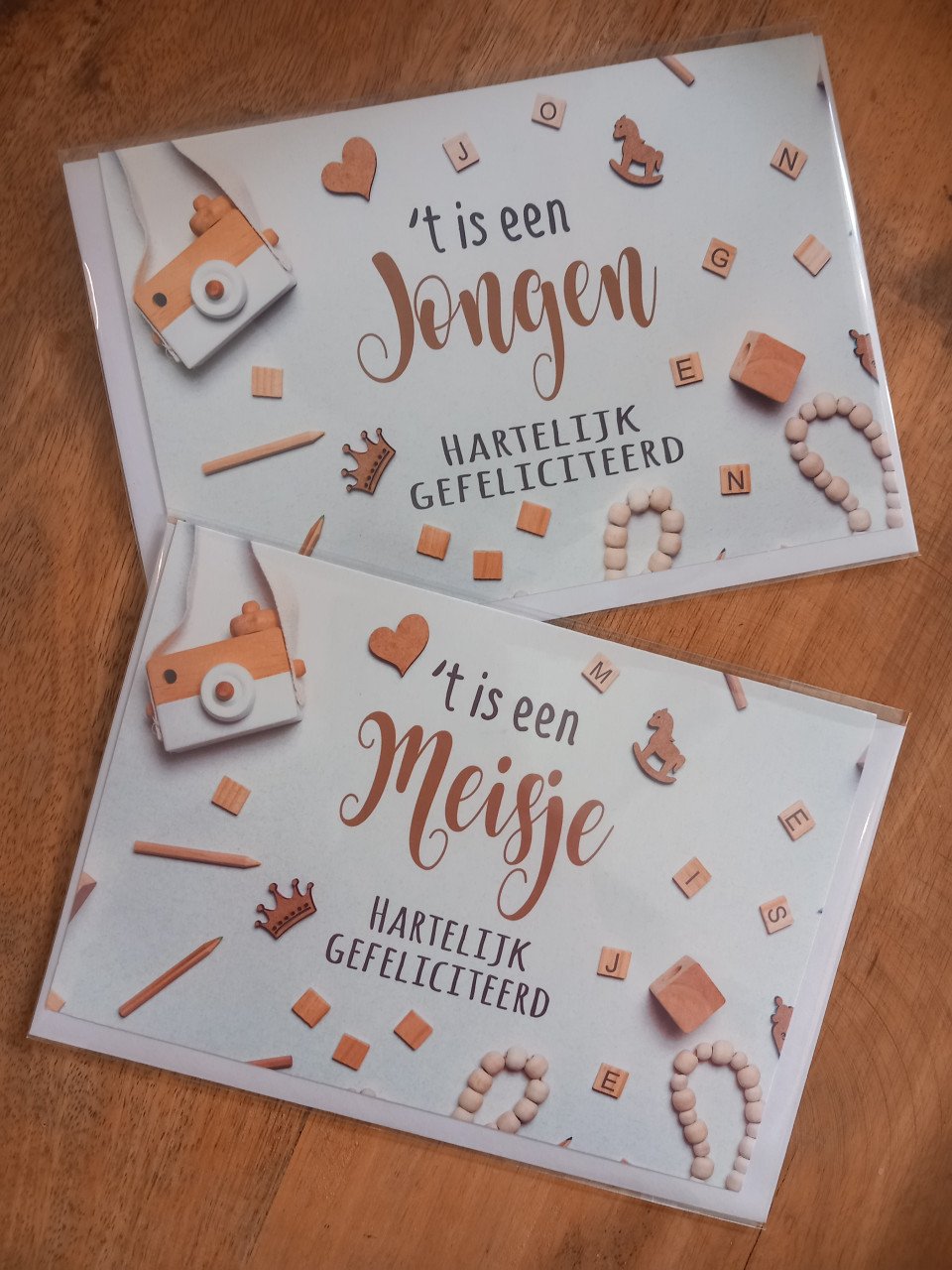 Kaartjes voor geboorte