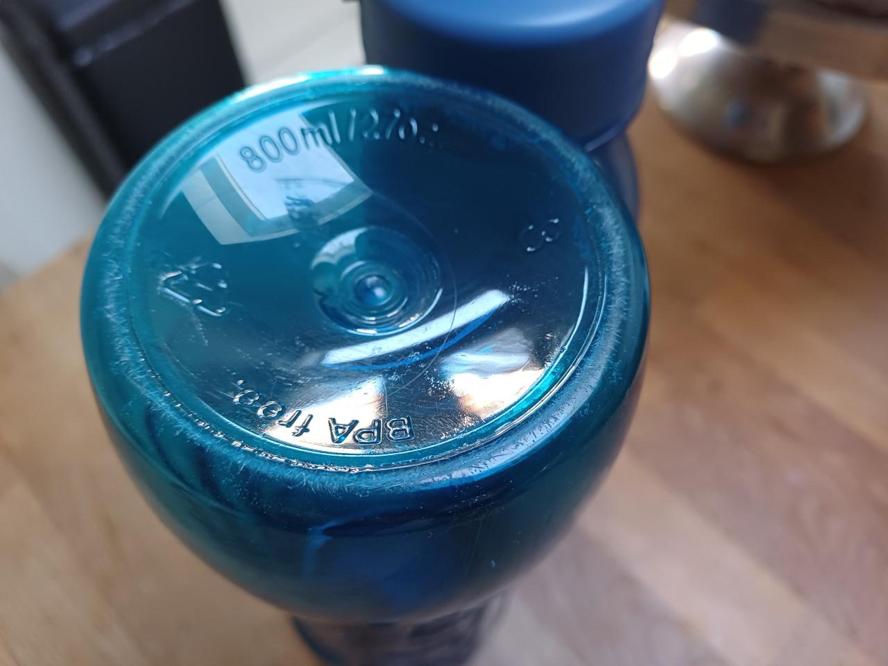 NIEUWE waterflessen, bidons o.a. Sistema 800 ml (blauw)