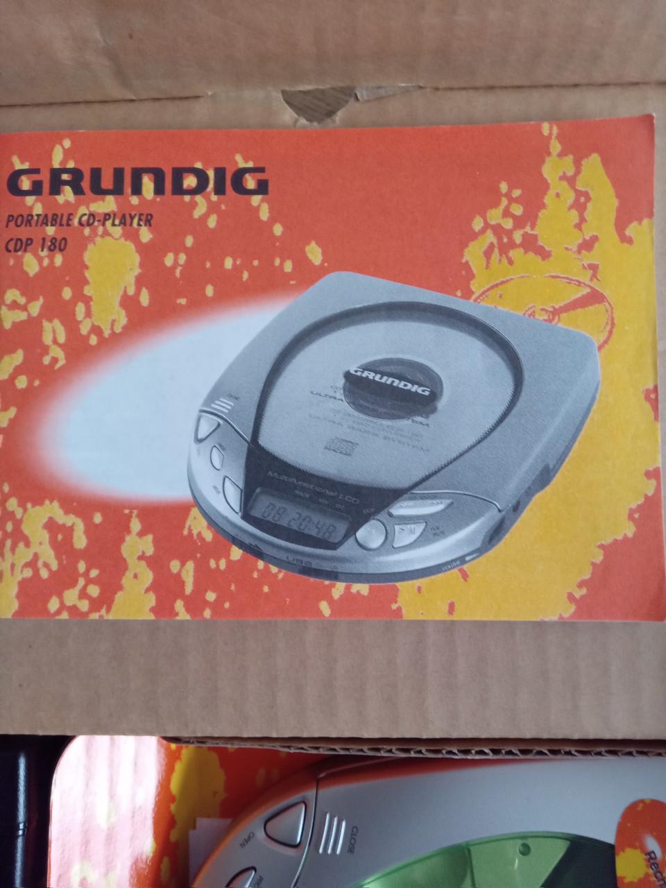 Retro diskman Grundig