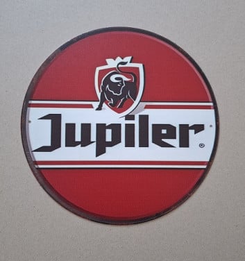 Jupiler Metalen Bordje
