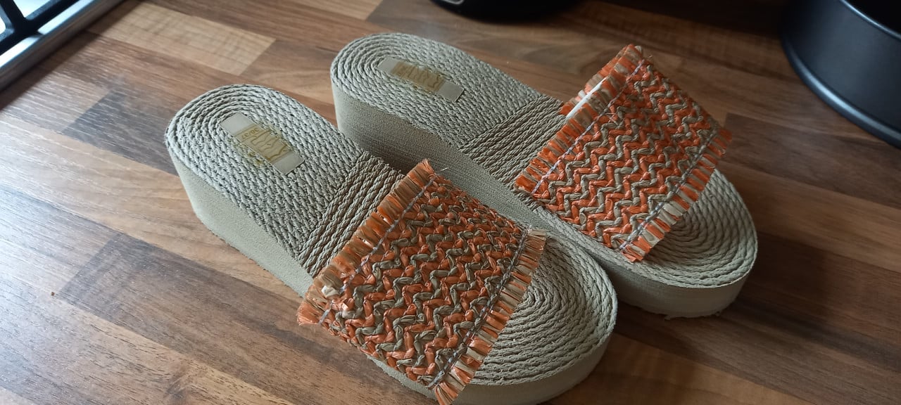 Dames instap sandalen