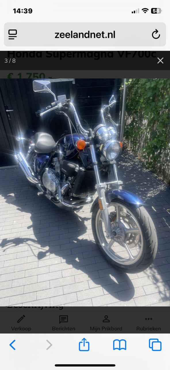 Honda Super magna  vf700c