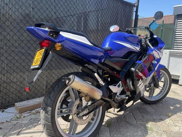 Uniek van 1 e eigenaar yamaha trz50 blue metalic geheel orgineel 13000km