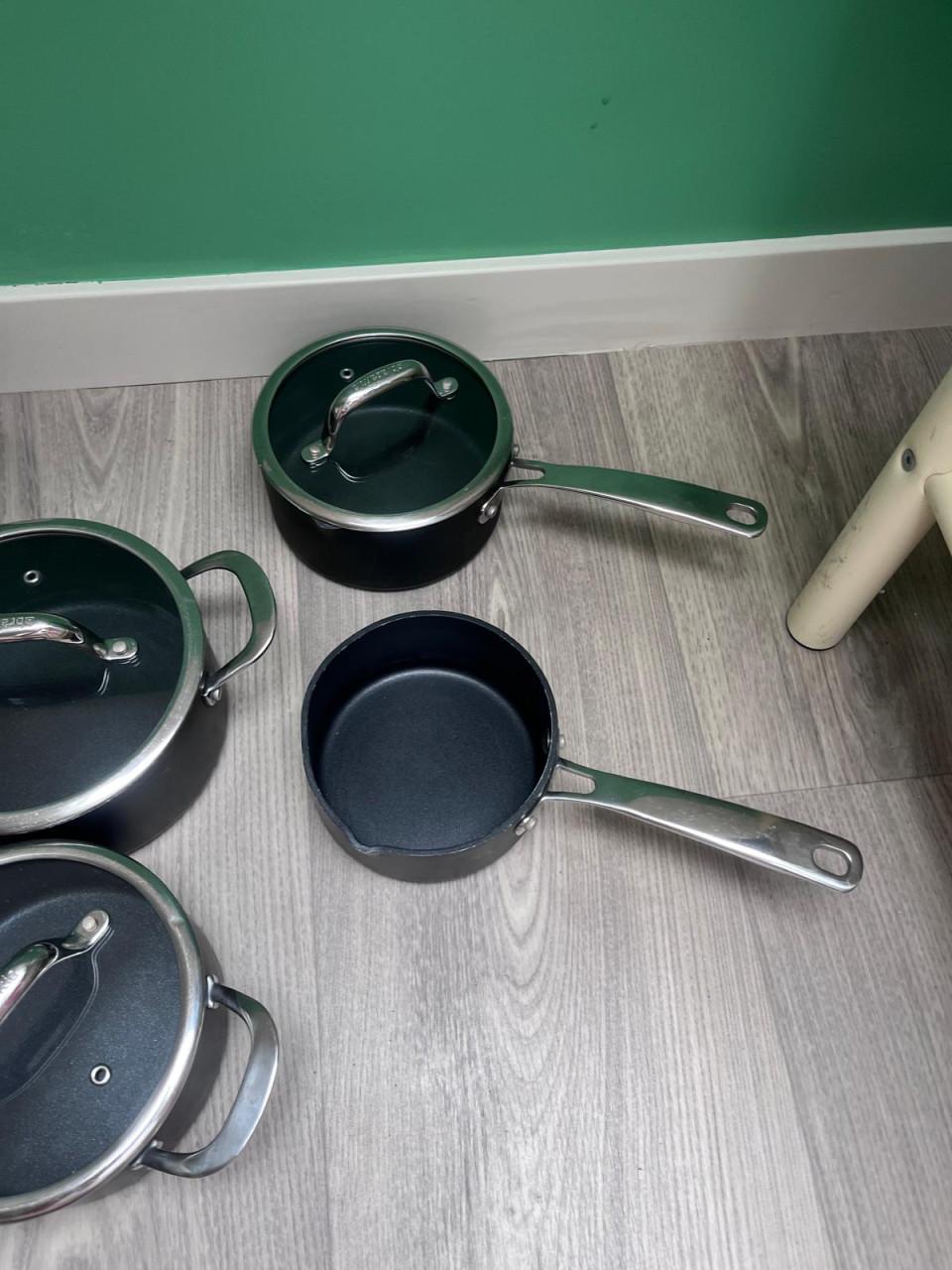 Brabantia pannenset heel netjes