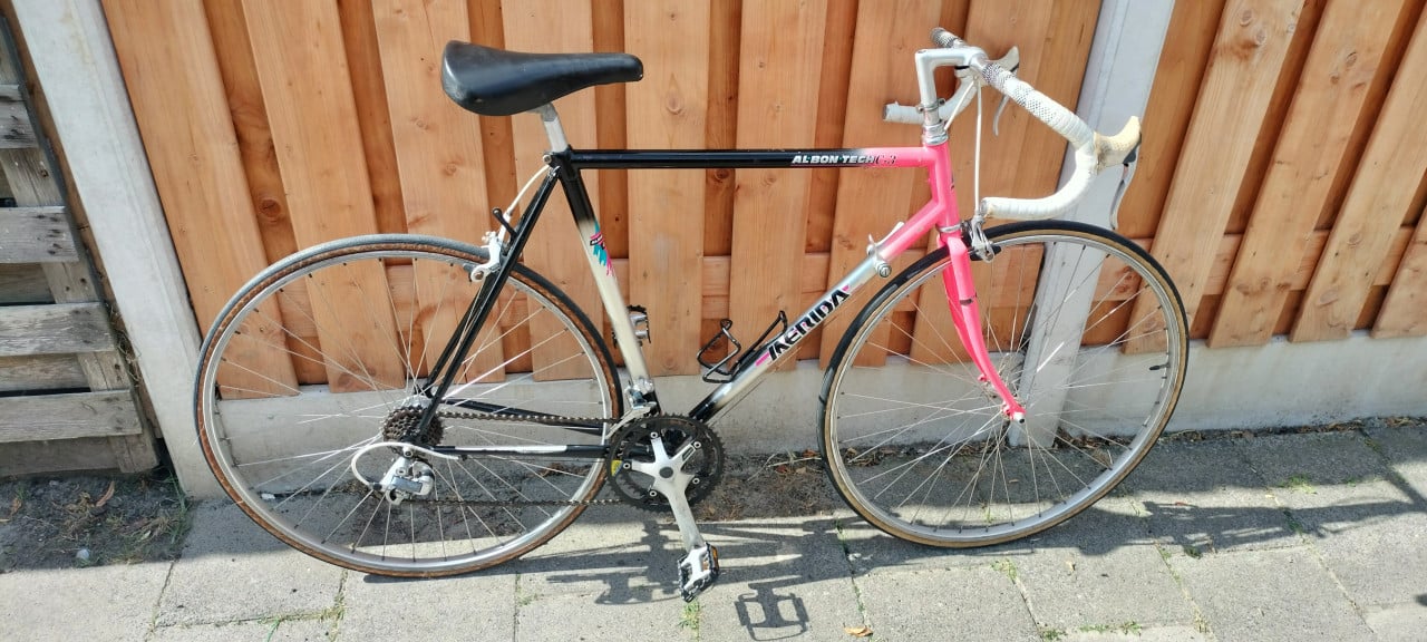 4 wielrenfietsen racefiets Retro Vintage