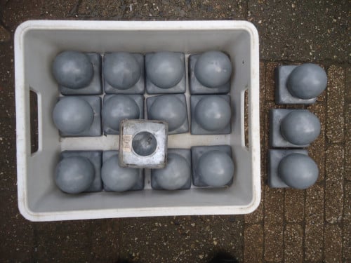 Tuinpaalkopbeschermers 21 stuks