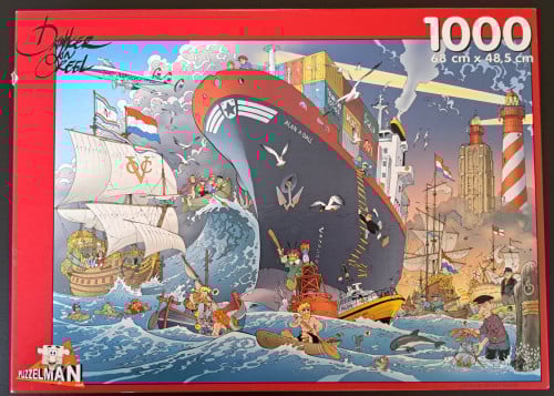 Zeeuwse puzzel - 1000 stukjes compleet