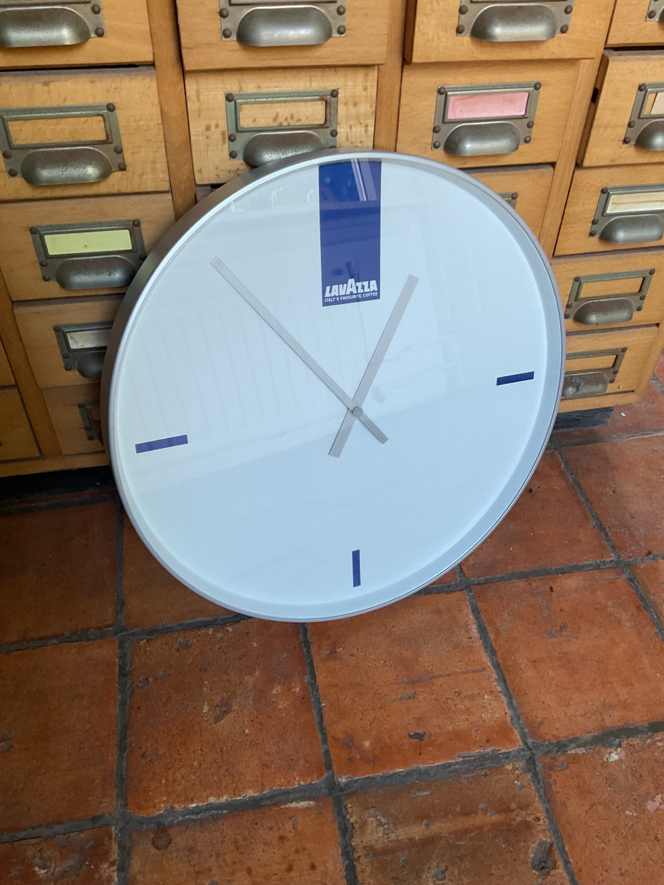 Lavazza koffie design klok