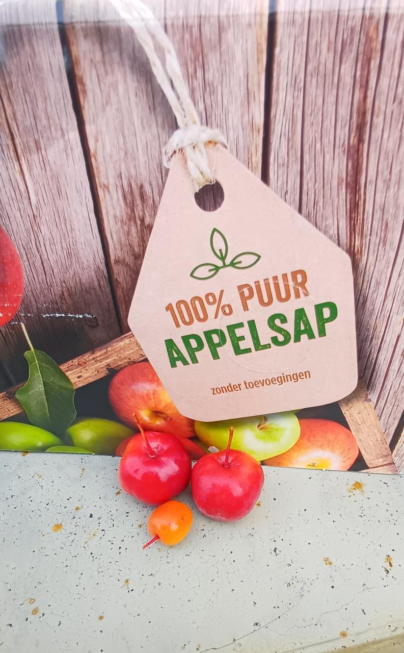Appelsap van eigen teelt appels