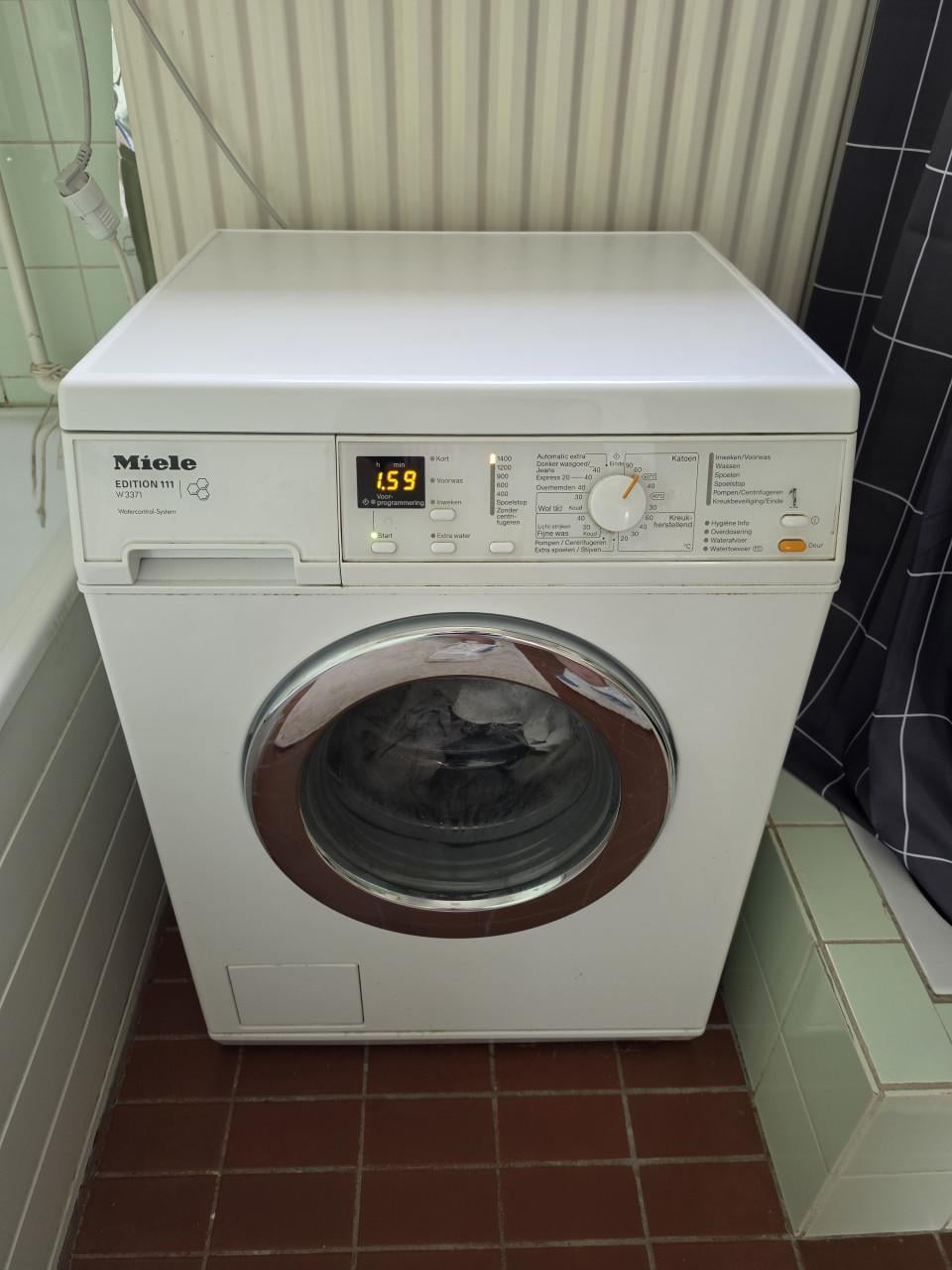 Wasmachine, gereserveerd