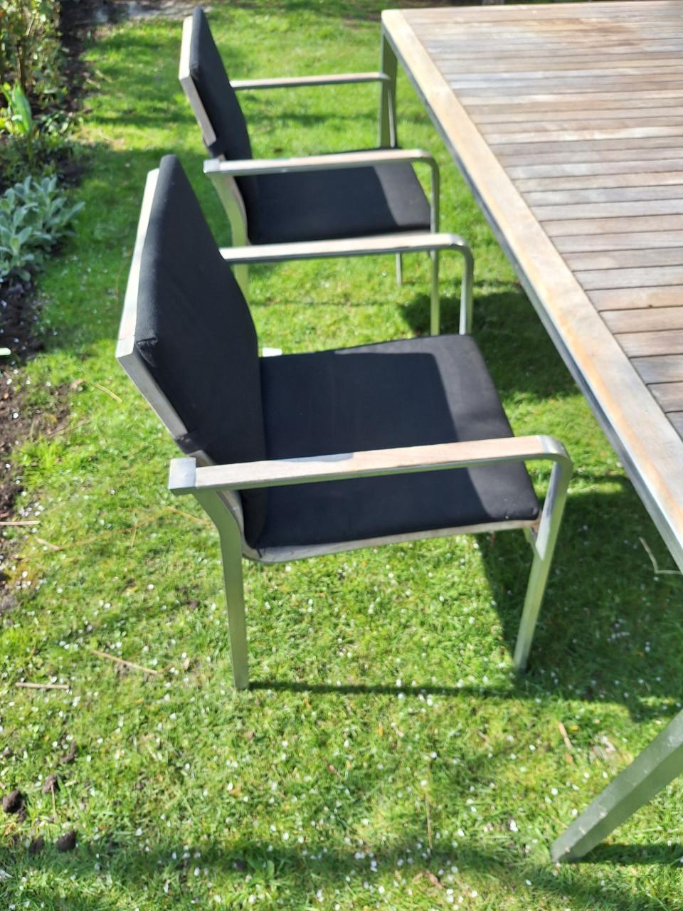 Teak & garden tuinset