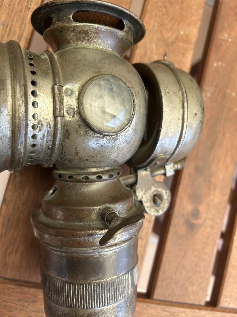 Oude fietslamp
