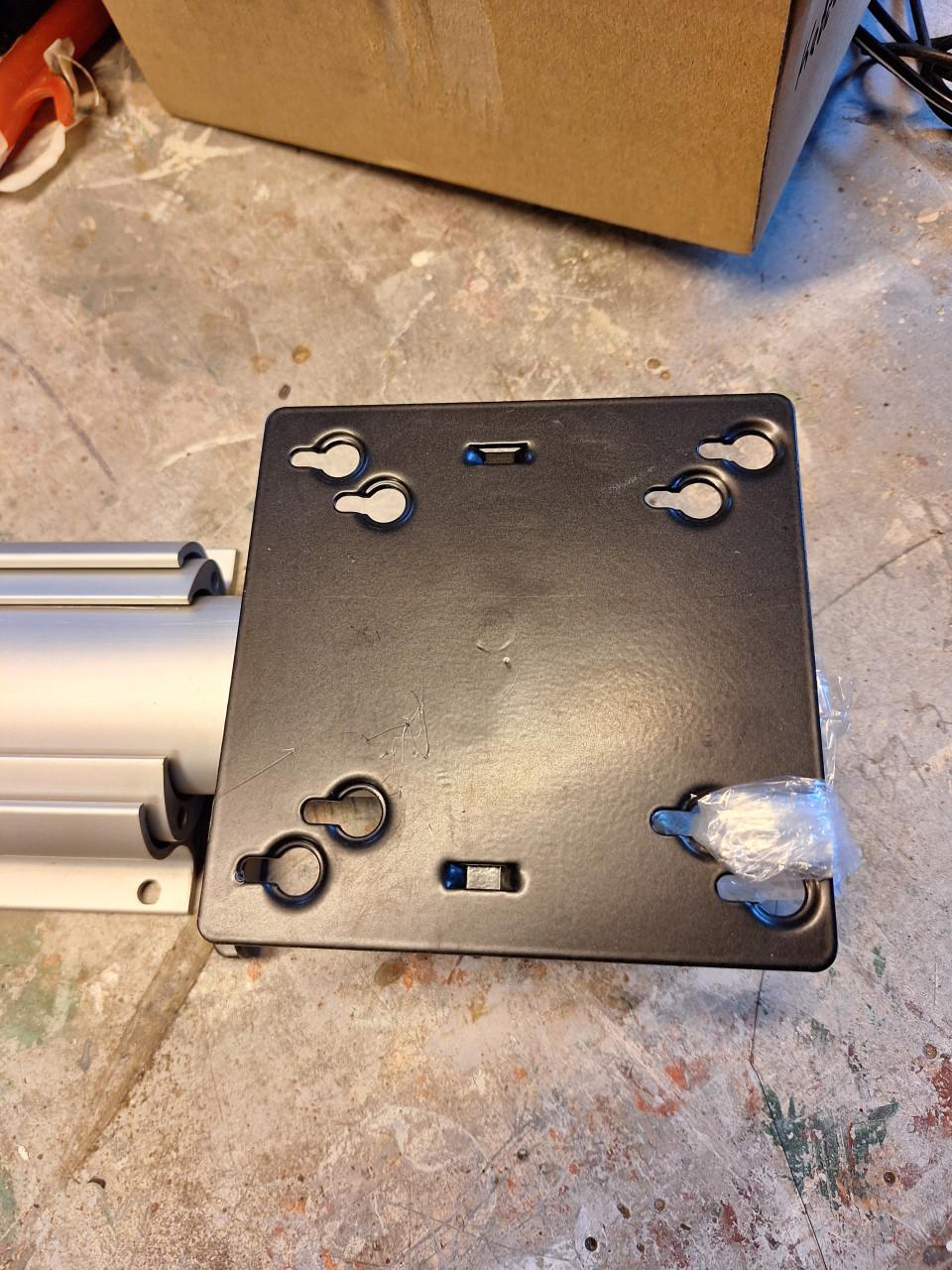 Televisie steun caravan