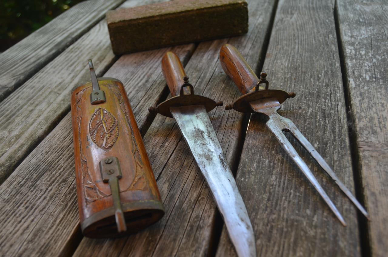 Indiase trancheerset mooi!