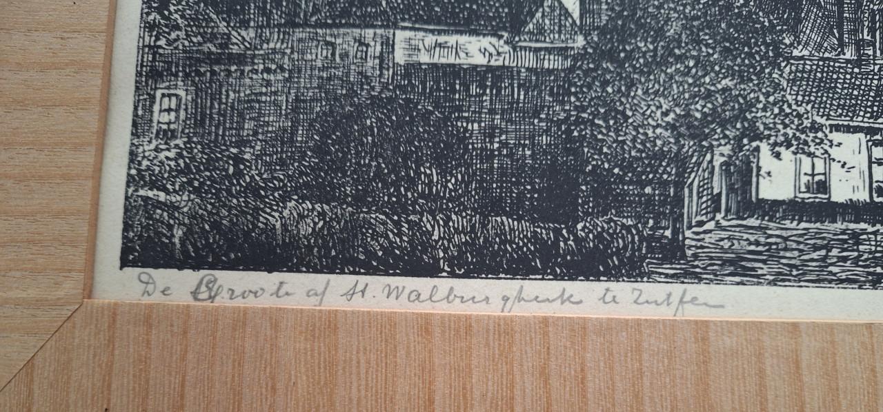 2 tekeningen Jan F. Pannebakker