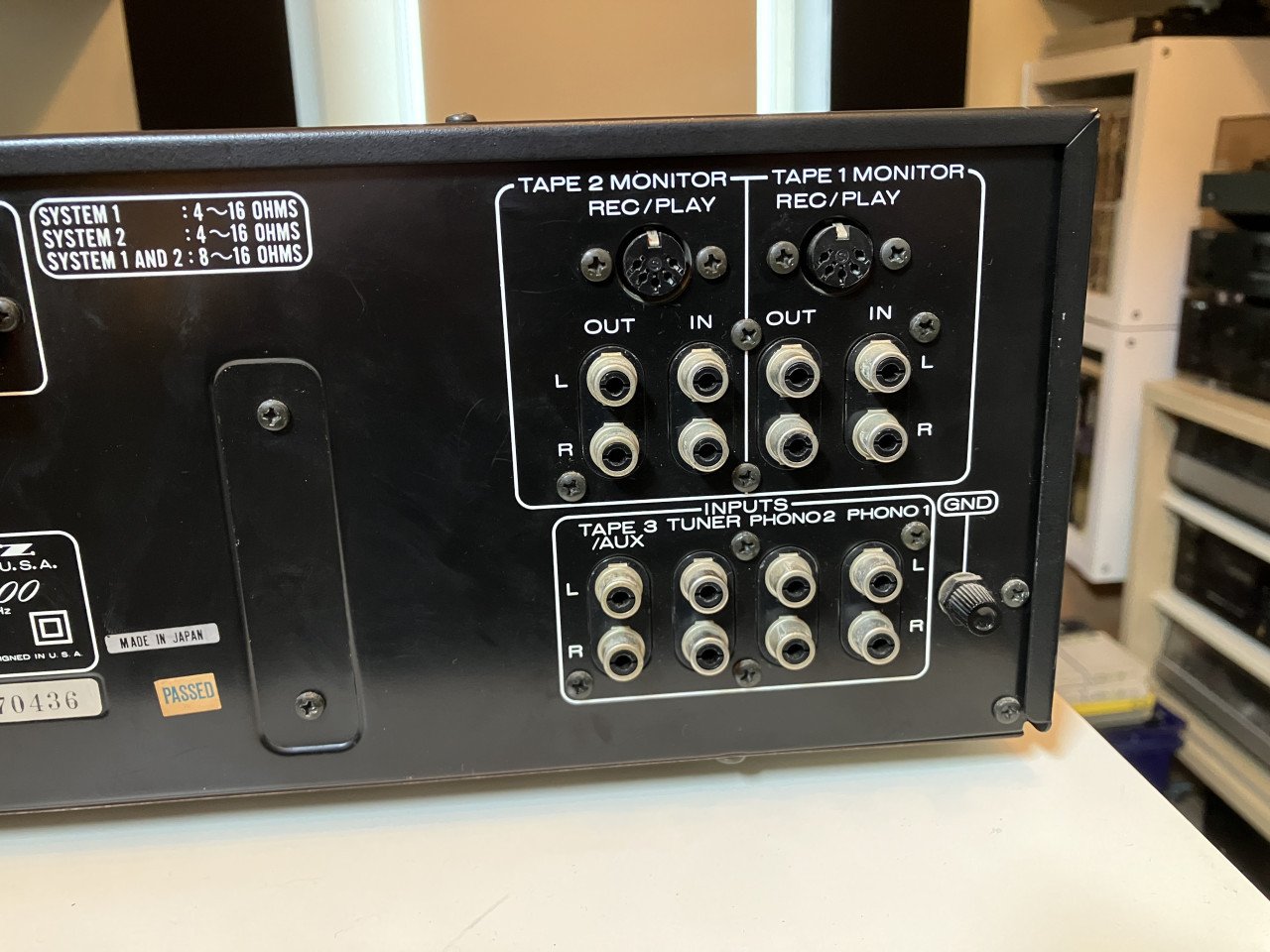 Marantz PM 500 DC vintage versterker  met equalizer geserviced en garantie