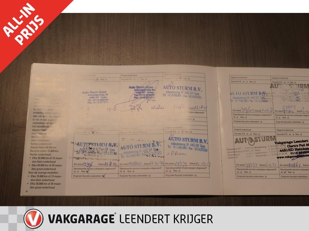 Hyundai I 10 1.1 dynamic automaat/1 jaar apk