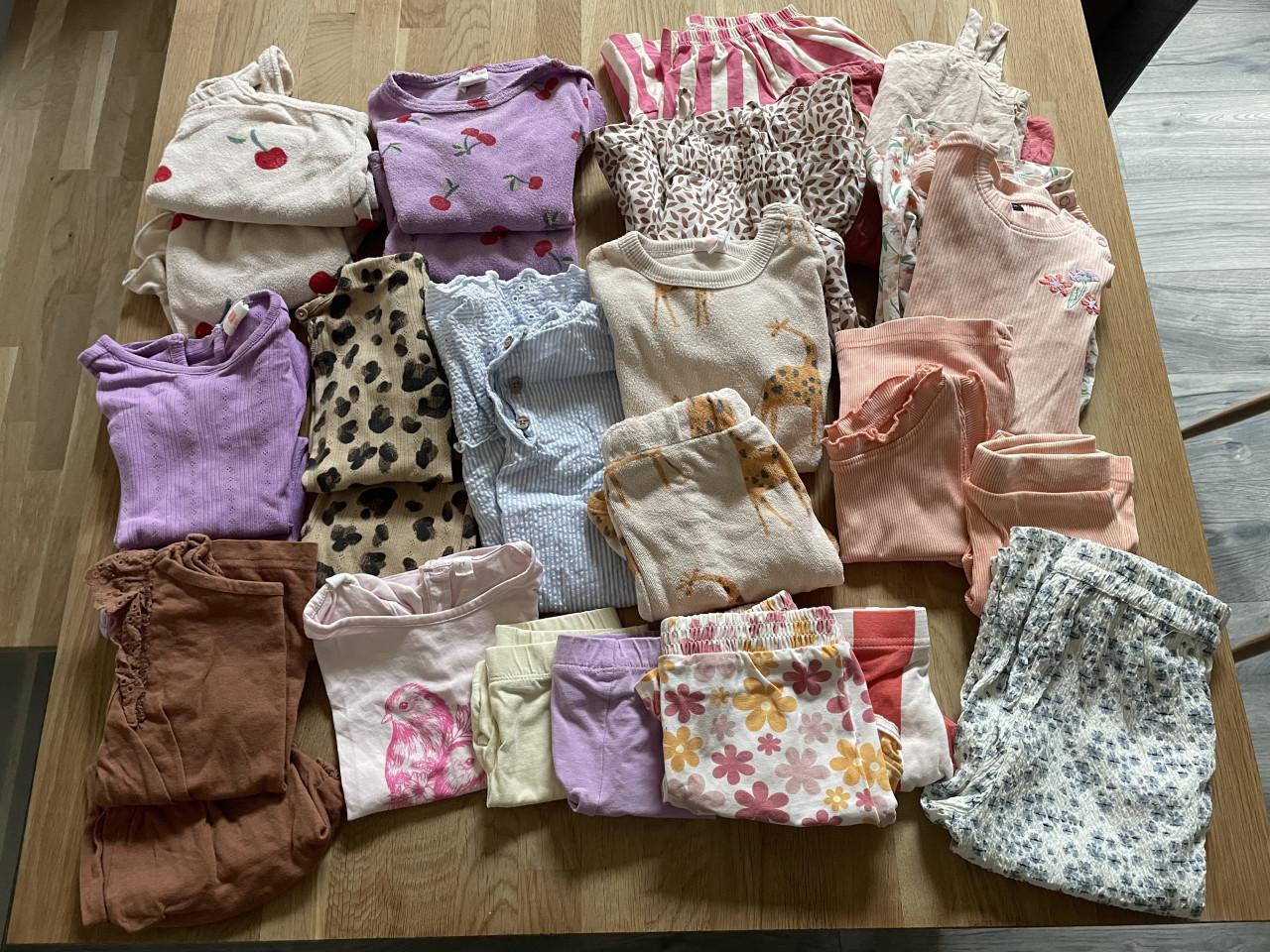 Meisjeskleding pakket maat 86 t/m 98/104