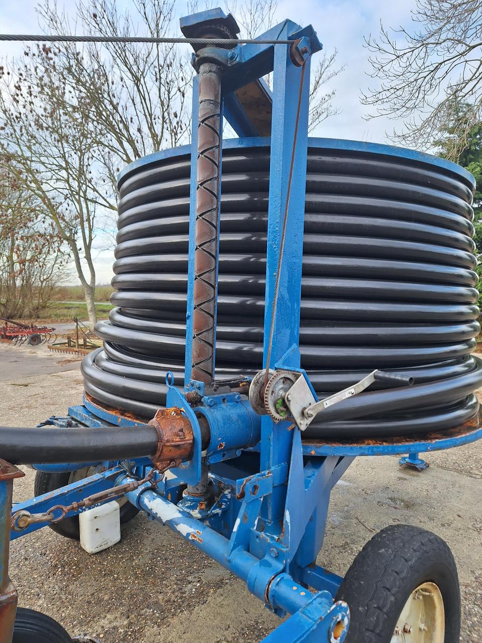 Beregeningshaspel 300 meter slang met kanon