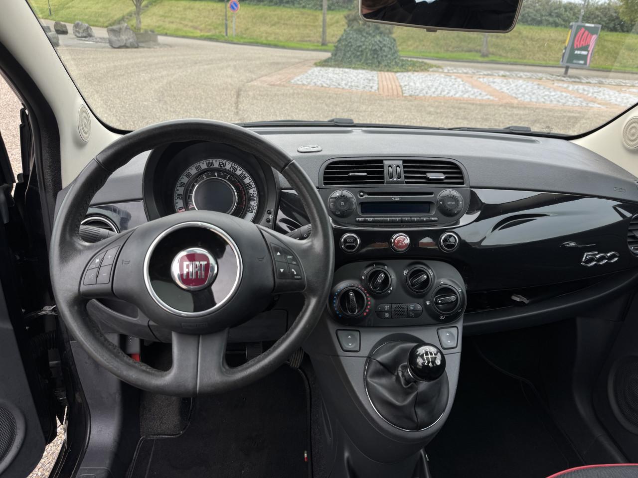 Fiat 500 Fiat 500 Turbo Lounge editie benzine vol opties! Vol jaar apk!