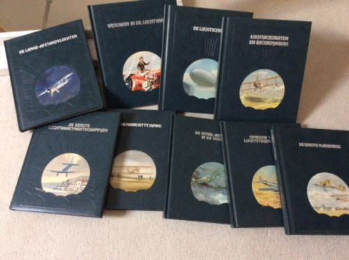 Serie boeken over de luchtvaart