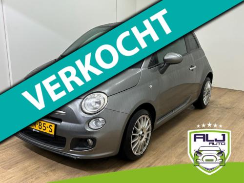 Fiat 500 occasion 1.2 lounge | grijs | tweedehands fiat 500 | airco | aux |
