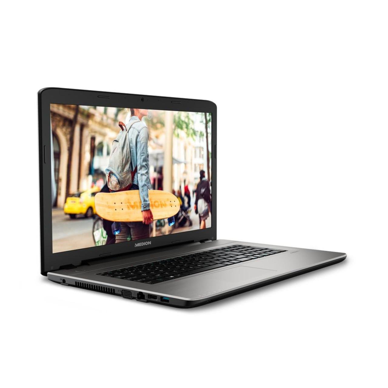 Medion Akoya-17,3inch-i3-SSD+1000gigaHDD-W11-WiFi-Webcam-HDMI-Prima Accu