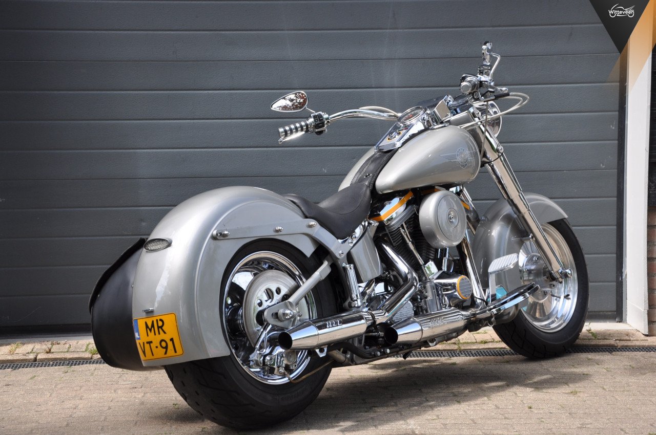 Harley-Davidson FLSTF Fatboy Grey Ghost special