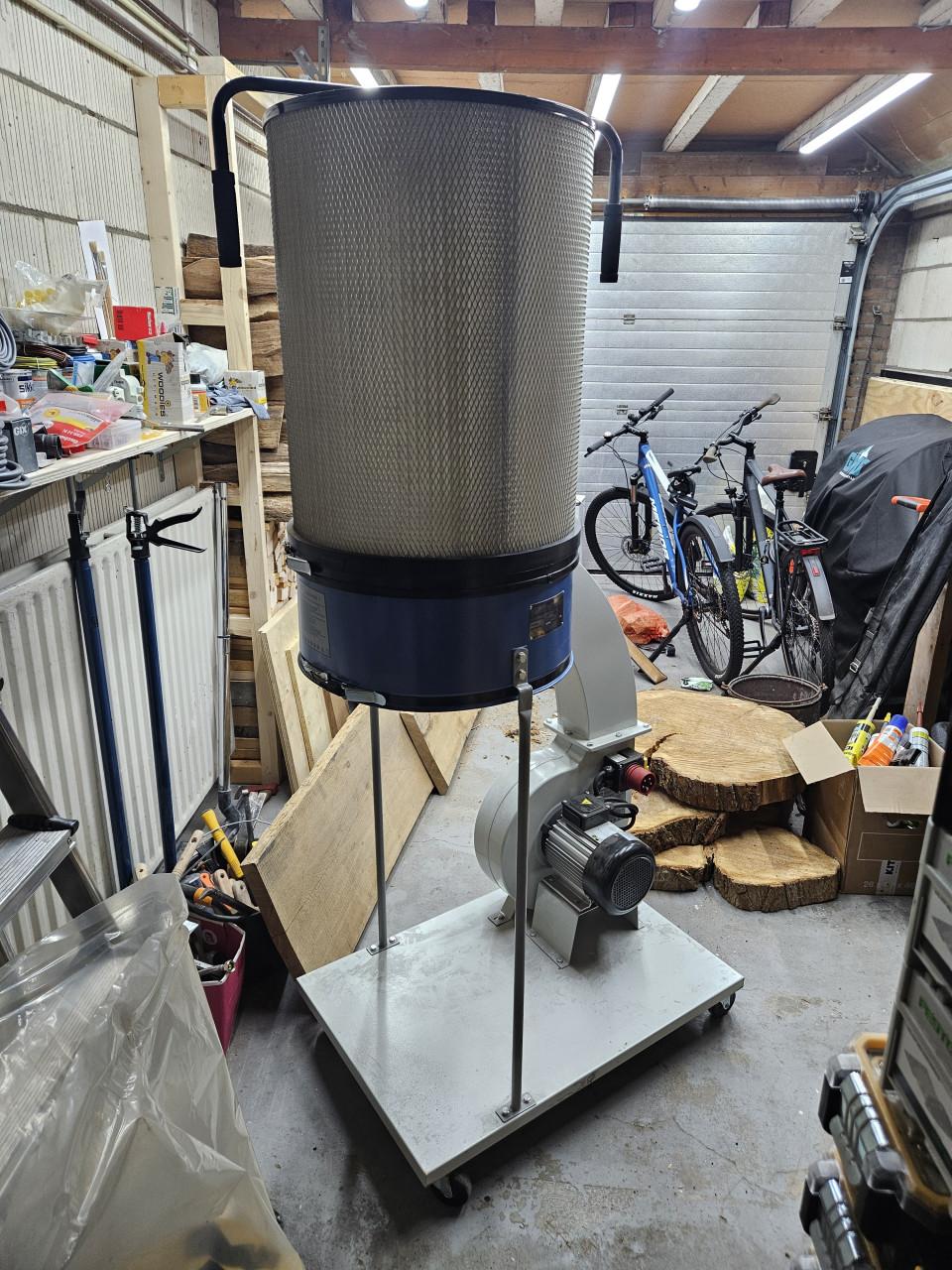 HBM 200 Profi Stofafzuiginstallatie - 400 Volt