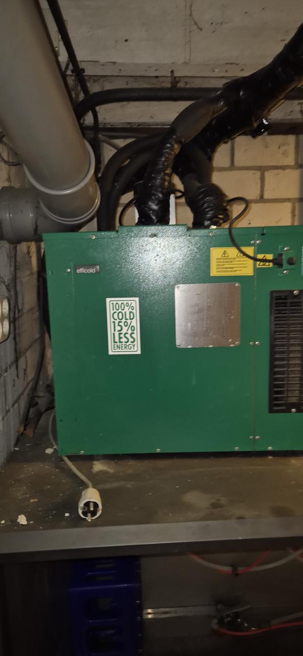 Biervaten koelinstallatie